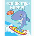 Color Me Happy! (Blue): With Shiny Outlines to Guide Little Hands