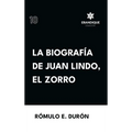 Biografía de Juan Lindo, el Zorro