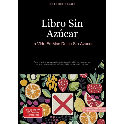 Libro Sin Azúcar: La Vida Es Más Dulce Sin Azúcar: Guía práctica para una alimentación saludable con postres sin azúcar, repostería sin azúcar y helad