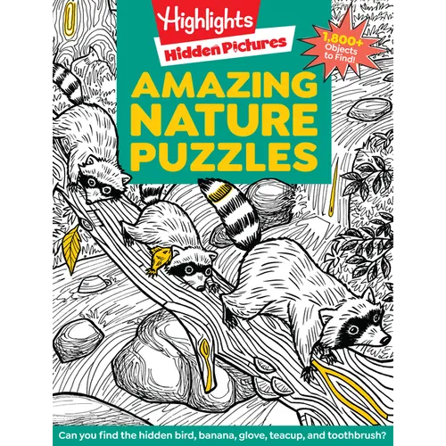 Amazing Nature Puzzles: Explore & Discover with Over 100 Fun Hidden Pictures Nature Puzzles, Celebrate the Wonders of Nature with a Nature Activity Bo