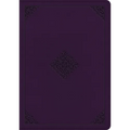 ESV Single Column Journaling Bible, Large Print (Trutone, Lavender, Ornament Design)