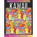 Kawaii An Adult Coloring Book: A Huge Collections of 50 + Cute Japanese Style Kawaii Coloring Illustrations for Adults - Kawaii Doodles for Relaxatio