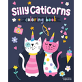 Silly Caticorns Coloring Book