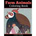 Farm Animals Coloring Book for Adults