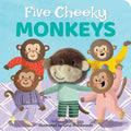 Five Cheeky Monkeys: Finger Puppet Board Book