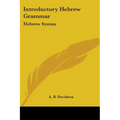 Introductory Hebrew Grammar: Hebrew Syntax