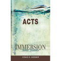 Immersion Bible Studies: Acts