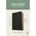 NLT Thinline Reference Bible, Filament Enabled Edition (Red Letter, Genuine Leather, Black)