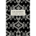 Gin Rummy Score Book: 6x9, 110 pages, Keep Track of Scoring Card Games Black
