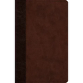 ESV Large Print Thinline Reference Bible (Trutone, Brown/Walnut, Timeless Design)