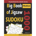 Big Book of Jigsaw Sudoku: 1000 Medium Puzzles