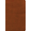 CSB Large Print Personal Size Reference Bible, Digital Study Edition, Burnt Sienna Leathertouch, Indexed