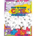 How to Draw Cute Animals: Easy Step by Step Drawing for Kids - 30 Pretty Animals in 5 Simple Steps