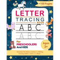 Letter Tracing Book: For Preschoolers And Kids Ages +3 - Alphabet Handwriting Practice Workbook For Kids - Trace Letters for kids ages 3-5