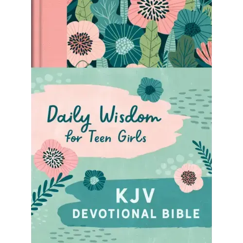 Daily Wisdom for Teen Girls KJV Devotional Bible [Blush Rainforest]