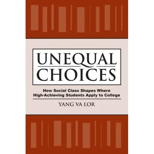 Unequal Choices: How Social Class Shapes Where High-Achieving Students Apply to College
