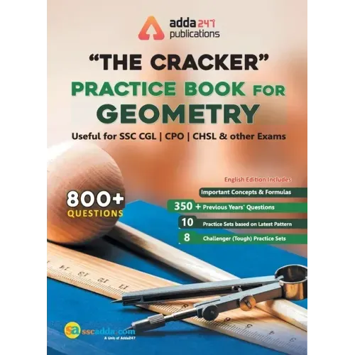 The Cracker Practice Book for Geometry (In English Printed Edition)