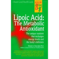 Lipoic Acid: The Metabolic Antioxidant