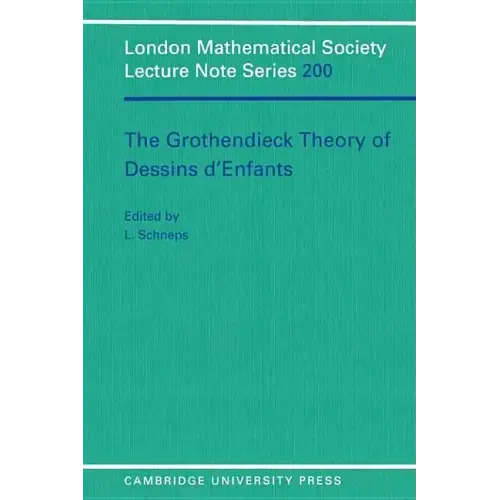 Grothendieck Theory of Dessins D'Enfants