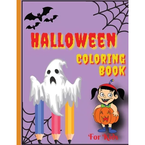 Halloween Coloring Book: Happy Halloween Coloring Book for Toddlers (Halloween Books for Kids)