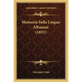 Memoria Sulla Lingua Albanese (1831)