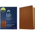 KJV Life Application Study Bible, Third Edition (Genuine Leather, Brown, Red Letter)