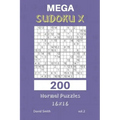Mega Sudoku X - 200 Normal Puzzles 16x16 Vol.2