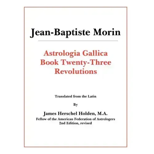 Astrologia Gallica Book 23