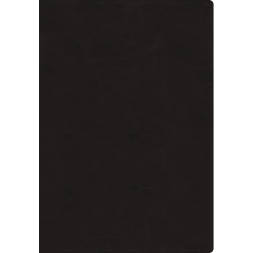 Nbla, Biblia del Ministro, Letra Gigante, Leathersoft, Negra, Comfort Print