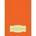 Large 8.5 x 11 Dotted Bullet Journal (Orange #19) Hardcover - 245 Numbered Pages