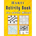Harti Activity book for adults Mixed: Puzzle book mixed ! Soduko, word search, CodeWord and word Fill In / 8,5"x11" 112 pages