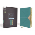 Nasb, Thinline Bible, Giant Print, Leathersoft, Teal, Red Letter Edition, 1995 Text, Comfort Print