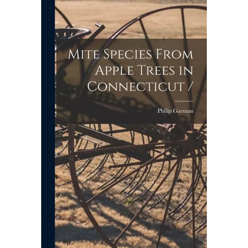 Mite Species From Apple Trees in Connecticut /