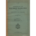 Handbook Of The Hotchkiss M1909 Benét-Mercié Machine Gun Rifle Model of 1909 Pack Outfits & Accessories