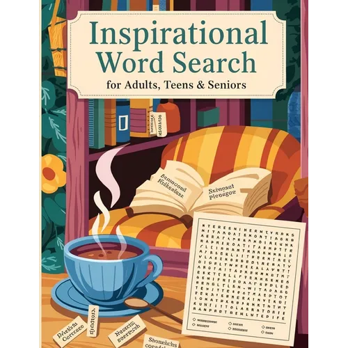 Inspirational Word Search Book: Large Print Word Search Book, Motivational Word Search Book for Women