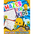 Mazes For Kids Ages 6-12: Bee Maze Activity Book For Kids - 6-8, 6-9, 9-12 and 10-12 years old - Fun and Challenging Maze Puzzles Games for Children