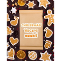Christmas recipe books: Beautiful Christmas book with 100 pages