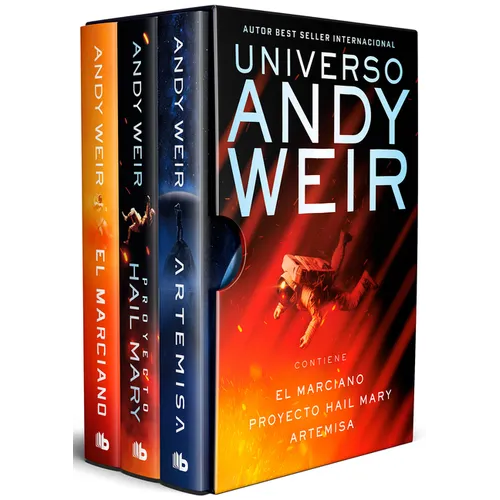 Universo Andy Weir (Ediciã3n Estuche: El Marciano / Proyecto Hail Mary / Artemisa) / Andy Weir Universe (Box Set: The Martian / Project Hail Mary / Ar