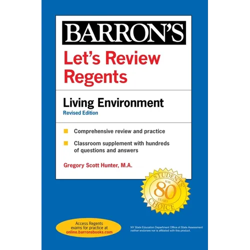Let's Review Regents: Living Environment Revised Edition