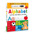 My Big Wipe and Clean Book of Alphabet for Kids: Capital and Small Letters