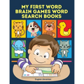 My First Word Brain Games Word Search Books English Ukrainian: Easy to remember new vocabulary faster. Learn sight words readers set with pictures lar