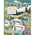 Incredible Amphibians, Kids k-12 Wildlife Coloring Book: Educational Coloring Book