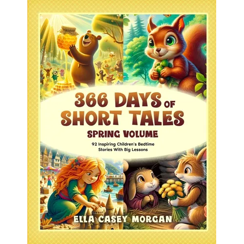 366 Days of Short Tales: Spring Volume: 92 Inspiring Children's Bedtime Stories With Big Lessons
