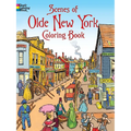 Scenes of Olde New York Coloring Book