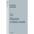 Education Et Theorie Morale