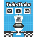 ToiletDoku Vol 2 Easy 4x4: Sudoku: Educational brain games for kids and adults, with easy 4x4 grid puzzles