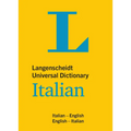 Langenscheidt Universal Dictionary Italian: Italian-English / English-Italian