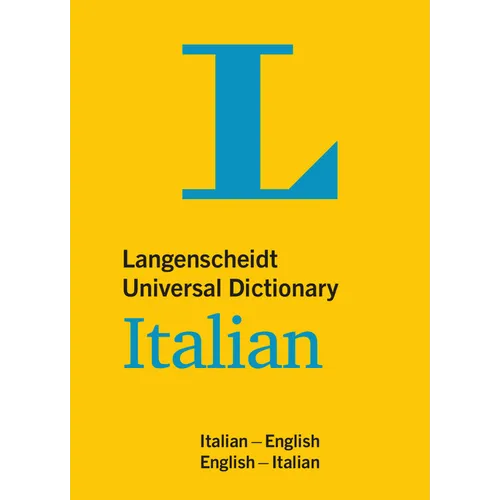 Langenscheidt Universal Dictionary Italian: Italian-English / English-Italian