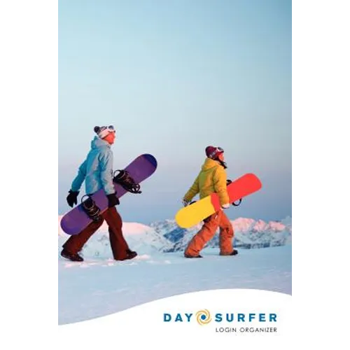 Day Surfer Login Organizer (Snowboarders at Sunrise)