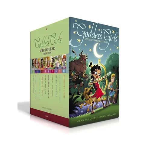 Goddess Girls Spectacular Collection (Boxed Set): Athena the Brain; Persephone the Phony; Aphrodite the Beauty; Artemis the Brave; Athena the Wise; Ap